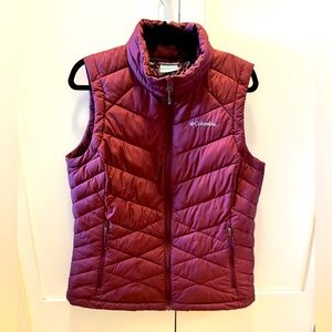 Columbia Heavenly Omni-heat Vest, like new